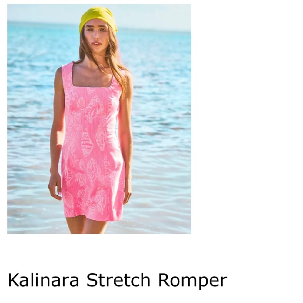 Lilly Pulitzer Kalinara Stretch Romper.